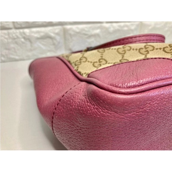 Gucci Pink and Beige Tote Bag - Picture 7 of 16
